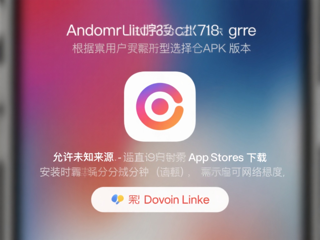 点击下载链接后，根据设备类型选择合适的版本。安卓用