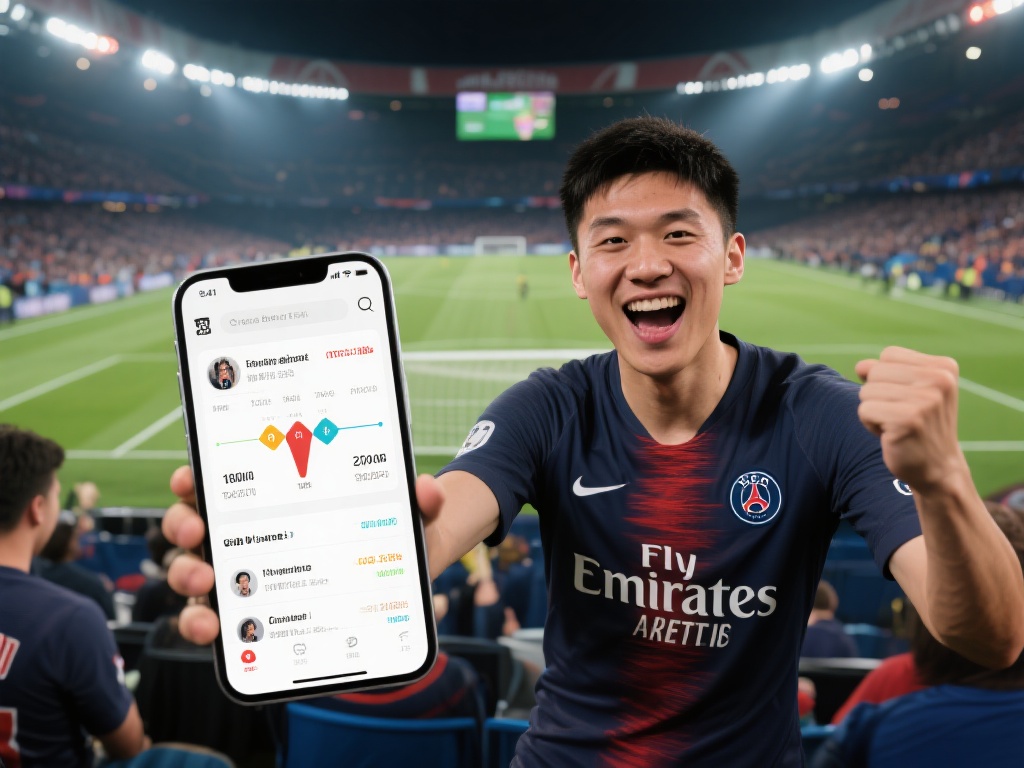 尤其是在一次欧冠比赛中，小张通过平台提供的实时数据