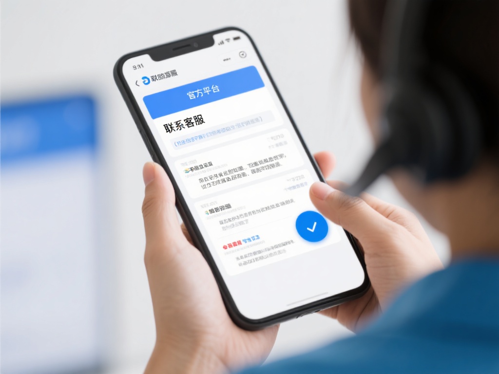 联系客服：通过平台提供的官方渠道与客服取得联系，详